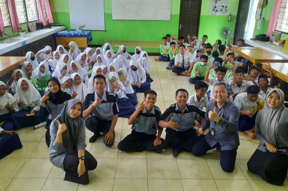 Sosialisasi PPDB Ke SMPN 2 Bati-Bati