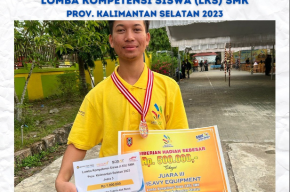 Juara 2 LKS SMK Se-Kalsel 2023