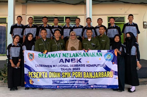ANBK 2023 di SMK PGRI Banjarbaru Berjalan Sukses dan Lancar.