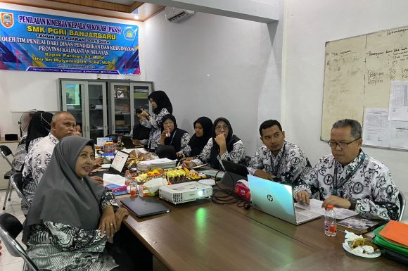 Penilaian Kinerja Kepala Sekolah (PKKS) SMK PGRI Banjarbaru 2023