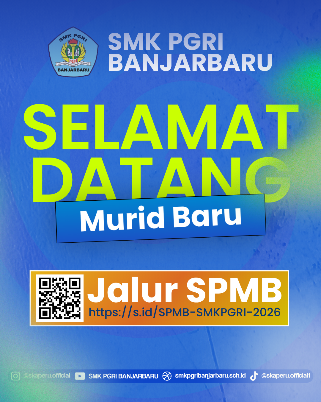 PENGUMUMAN HASIL SPMB SMK PGRI BANJARBARU 2026